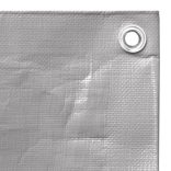 szürke HDPE takaróponyva 260 g/m² 4 x 6 m