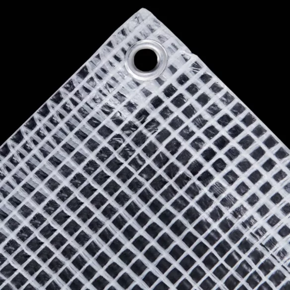 fehér Leno takaróponyva 140 g/m² 3 x 6 m