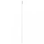 fehér matt ESG üveg és alumínium tolóajtó 76 x 205 cm