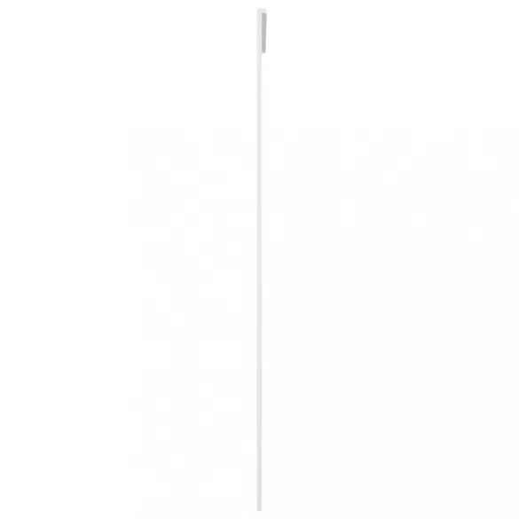 fehér ESG üveg és alumínium tolóajtó 90x205 cm