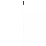 fekete matt ESG üveg és alumínium tolóajtó 102,5x205 cm