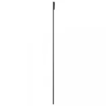 fekete ESG üveg és alumínium tolóajtó 76 x 205 cm