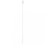 fehér matt ESG üveg és alumínium tolóajtó 76 x 205 cm