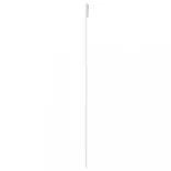 fehér ESG üveg és alumínium tolóajtó 90x205 cm