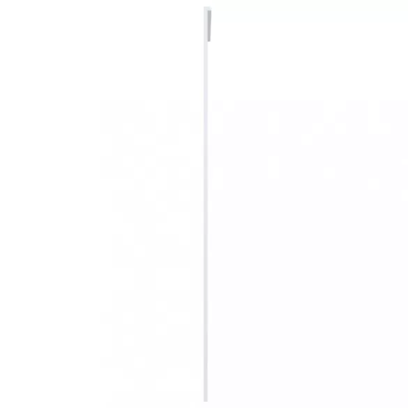 fehér ESG üveg és alumínium tolóajtó 90x205 cm