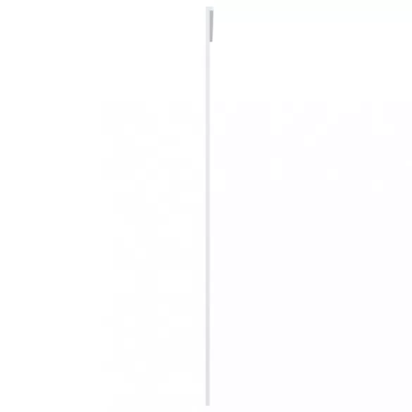 fehér matt ESG üveg és alumínium tolóajtó 90x205 cm