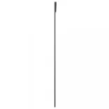 fekete ESG üveg és alumínium tolóajtó 102,5 x 205 cm