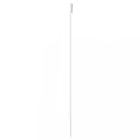 fehér ESG üveg és alumínium tolóajtó 76x205 cm