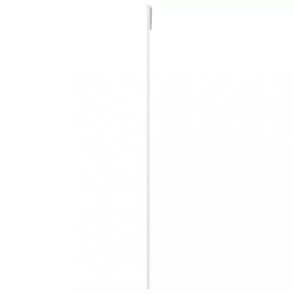 fehér ESG üveg és alumínium tolóajtó 90x205 cm