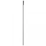 fekete ESG üveg és alumínium tolóajtó 102,5x205 cm