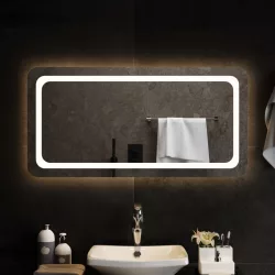 LED-es fürdőszobatükör 100x50 cm