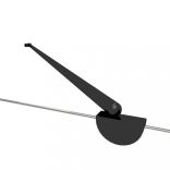 csíkos edzett üveg fürdőparaván 120 x 68 x 130 cm