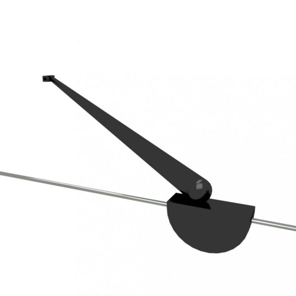 csíkos edzett üveg fürdőparaván 120 x 68 x 130 cm