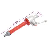 tűzoltótömlő-fúvóka D-csatlakozóval