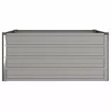 rozsda színű corten acél kerti magaságyás 100 x 100 x 45 cm