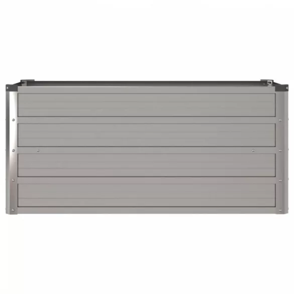 rozsda színű corten acél kerti magaságyás 100 x 40 x 45 cm