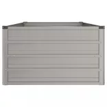 rozsda színű corten acél kerti magaságyás 160 x 80 x 45 cm
