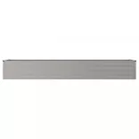 rozsda színű corten acél kerti magaságyás 320 x 80 x 45 cm