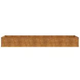 Corten acél kerti magaságyás 291 x 50 x 36 cm