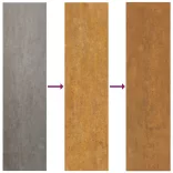 Corten acél kerti magaságyás 578 x 50 x 69 cm