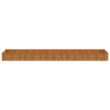 corten acél kerti magaságyás 482x100x36 cm