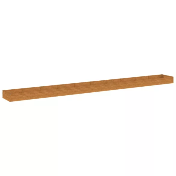 corten acél kerti magaságyás 960x100x36 cm