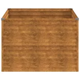 corten acél kerti magaságyás 100x100x69 cm