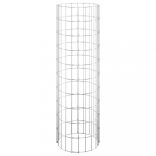 kör alakú horganyzott acél gabion oszlop Ø30 x 100 cm