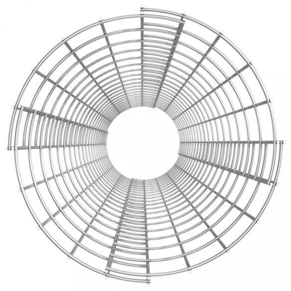 kör alakú horganyzott acél gabion oszlop Ø30 x 200 cm