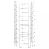 kör alakú horganyzott acél gabion oszlop Ø50 x 100 cm