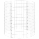 kör alakú horganyzott acél gabion oszlop Ø100 x 100 cm