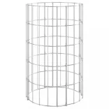 3 db kör alakú horganyzott acél gabion magaságyás Ø30 x 50 cm