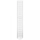 3 db kör alakú horganyzott acél gabion magaságyás Ø30 x 200 cm