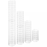 4 db kör alakú gabion magaságyás Ø30 x 50 / 100 / 150 / 200 cm