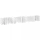 horganyzott vas gabion magaságyás 400 x 50 x 50 cm