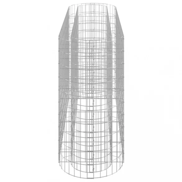 horganyzott vas gabion magaságyás 190x50x100 cm