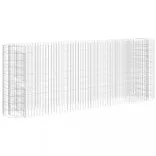 horganyzott vas gabion magaságyás 260x50x100 cm