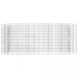horganyzott vas gabion magaságyás 260x50x100 cm