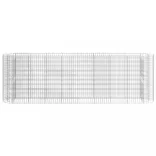 horganyzott vas gabion magaságyás 330x50x100 cm