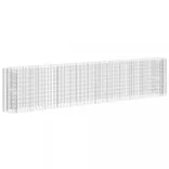 horganyzott vas gabion magaságyás 470x50x100 cm