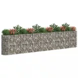 horganyzott vas gabion magaságyás 470x50x100 cm