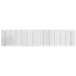 horganyzott vas gabion magaságyás 470x50x100 cm