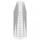 horganyzott vas gabion magaságyás 540x50x100 cm