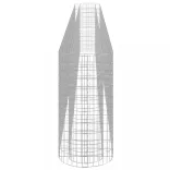 horganyzott vas gabion magaságyás 610x50x100 cm