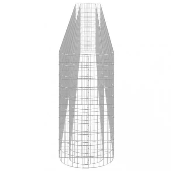 horganyzott vas gabion magaságyás 610x50x100 cm