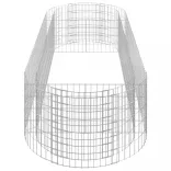 horganyzott vas gabion magaságyás 300x100x50 cm