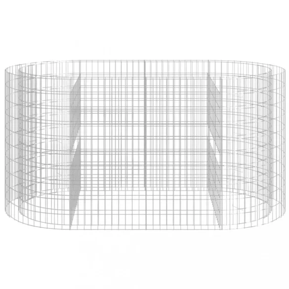 horganyzott vas gabion magaságyás 200x100x100 cm