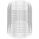 horganyzott vas gabion magaságyás 200x100x100 cm