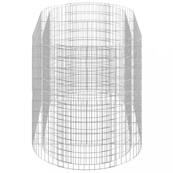 horganyzott vas gabion magaságyás 200x100x100 cm