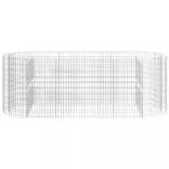 horganyzott vas gabion magaságyás 300x100x100 cm